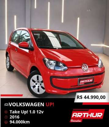VOLKSWAGEN-UP-1.0 MPI TAKE UP 12V FLEX 4P MANUAL VOLKSWAGEN-UP-2015