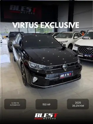VOLKSWAGEN VIRTUS 1.4 250 TSI EXCLUSIVE AUTOMÁTICO