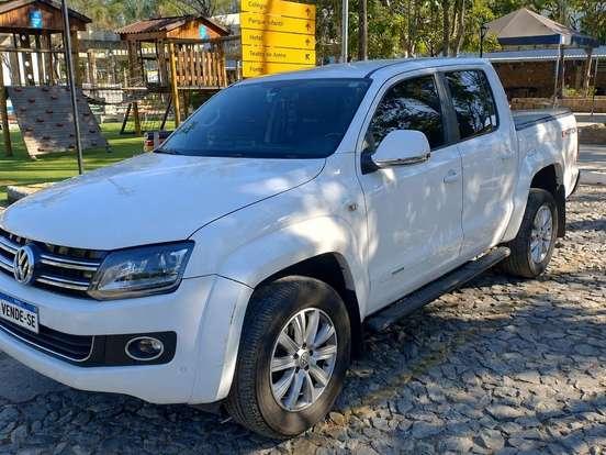VOLKSWAGEN-AMAROK-2.0 HIGHLINE 4X4 CD 16V TURBO INTERCOOLER DIESEL 4P AUTOMÁTICO VOLKSWAGEN-AMAROK-2016