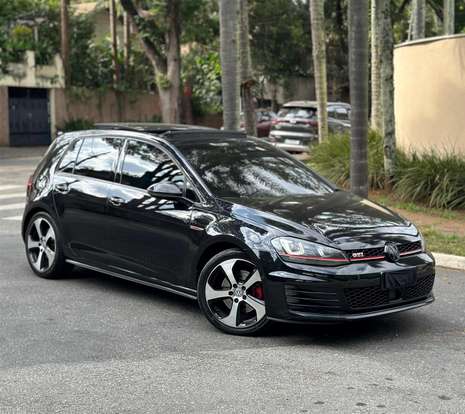 VOLKSWAGEN-GOLF-2.0 TSI GTI 16V TURBO GASOLINA 4P AUTOMÁTICO VOLKSWAGEN-GOLF-2014