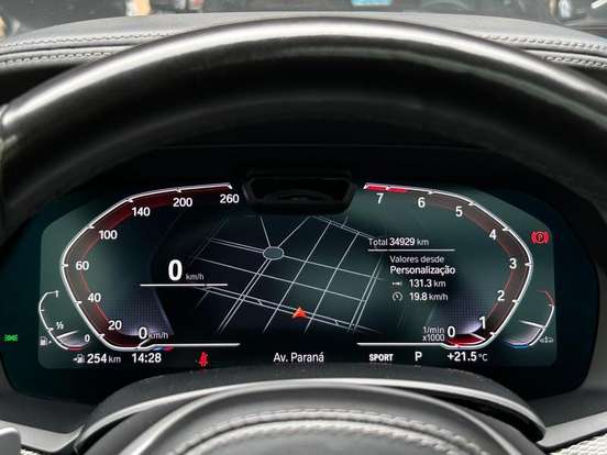 BMW-X6-3.0 TWINPOWER GASOLINA XDRIVE40I M SPORT AUTOMÁTICO BMW-X6-2021