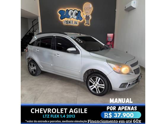 CHEVROLET AGILE 1.4 MPFI LTZ 8V FLEX 4P MANUAL