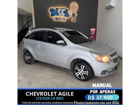 CHEVROLET-AGILE-1.4 MPFI LTZ 8V FLEX 4P MANUAL CHEVROLET-AGILE-2013