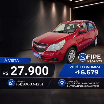 CHEVROLET-AGILE-1.4 MPFI LTZ WIFI 8V FLEX 4P MANUAL CHEVROLET-AGILE-2012