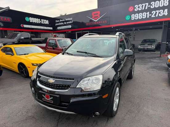 CHEVROLET-CAPTIVA-2.4 SFI ECOTEC FWD 16V GASOLINA 4P AUTOMÁTICO CHEVROLET-CAPTIVA-2012