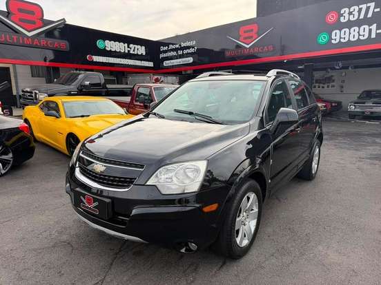CHEVROLET-CAPTIVA-2.4 SFI ECOTEC FWD 16V GASOLINA 4P AUTOMÁTICO CHEVROLET-CAPTIVA-2012