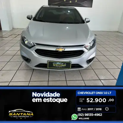 CHEVROLET-ONIX-1.0 MPFI LT 8V FLEX 4P MANUAL CHEVROLET-ONIX-2017