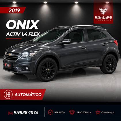 CHEVROLET ONIX 1.4 MPFI ACTIV 8V FLEX 4P AUTOMÁTICO