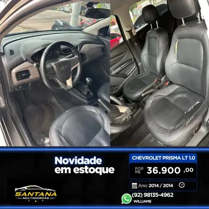 CHEVROLET-PRISMA-1.0 MPFI LT 8V FLEX 4P MANUAL CHEVROLET-PRISMA-2014
