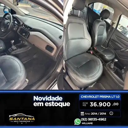 CHEVROLET-PRISMA-1.0 MPFI LT 8V FLEX 4P MANUAL CHEVROLET-PRISMA-2014