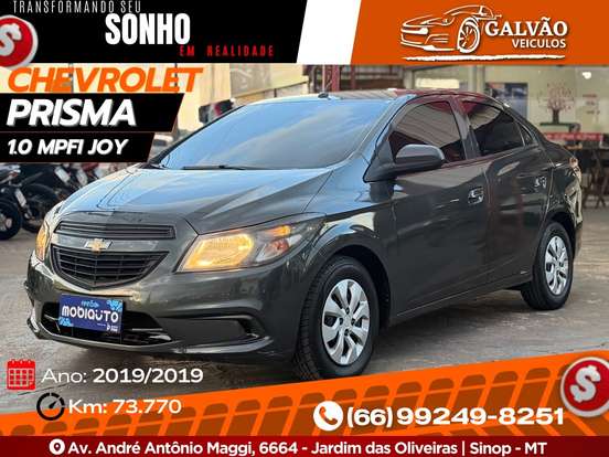 CHEVROLET-PRISMA-1.0 MPFI JOY 8V FLEX 4P MANUAL CHEVROLET-PRISMA-2019