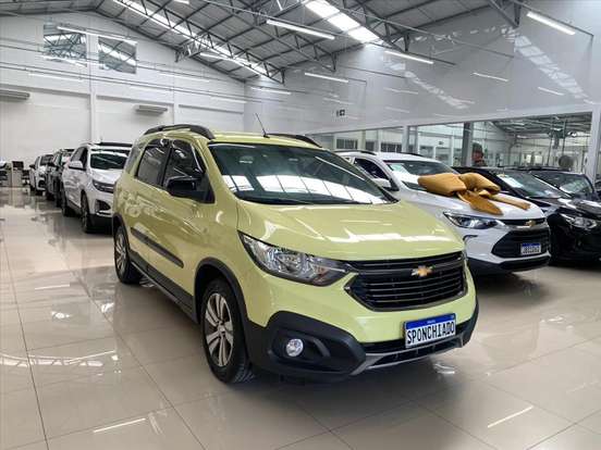 CHEVROLET-SPIN-1.8 ACTIV 8V FLEX 4P AUTOMÁTICO CHEVROLET-SPIN-2018