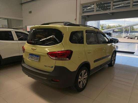 CHEVROLET-SPIN-1.8 ACTIV 8V FLEX 4P AUTOMÁTICO CHEVROLET-SPIN-2018