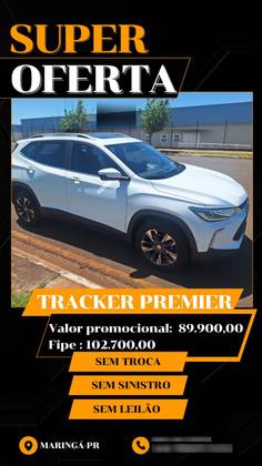 CHEVROLET TRACKER 1.2 TURBO FLEX PREMIER AUTOMÁTICO