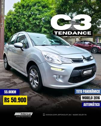 CITROËN C3 1.5 TENDANCE 8V FLEX 4P MANUAL