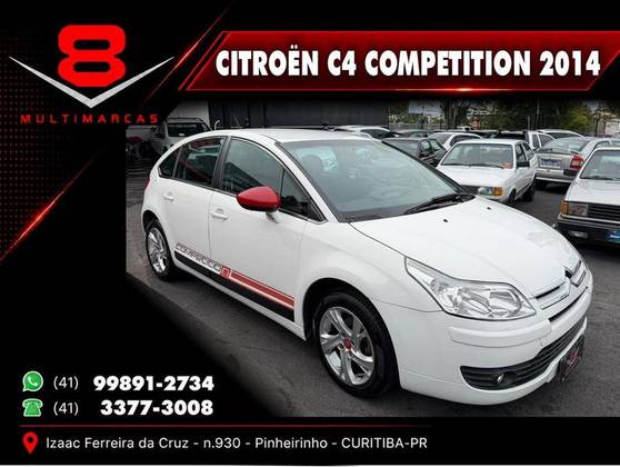 CITROËN C4 1.6 GLX COMPETITION 16V FLEX 4P MANUAL