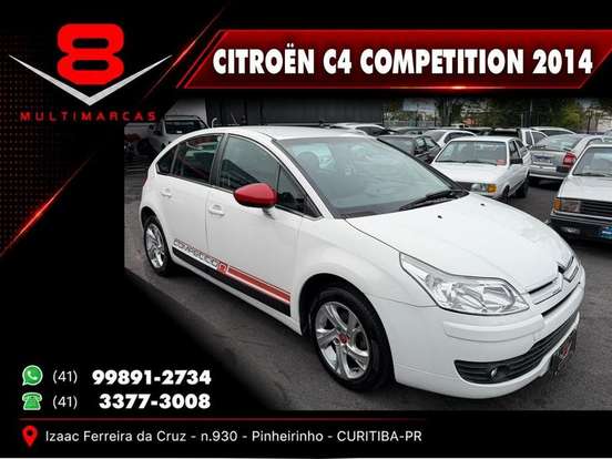 CITROËN-C4-1.6 GLX COMPETITION 16V FLEX 4P MANUAL CITROËN-C4-2013