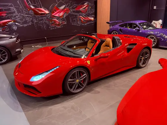 FERRARI 488 SPIDER 3.9 V8 TURBO GASOLINA F1-DCT