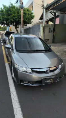 HONDA-CIVIC-1.8 LXS 16V FLEX 4P AUTOMÁTICO HONDA-CIVIC-2009