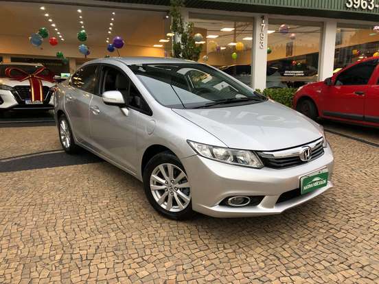 HONDA-CIVIC-1.8 LXL 16V FLEX 4P AUTOMÁTICO HONDA-CIVIC-2012