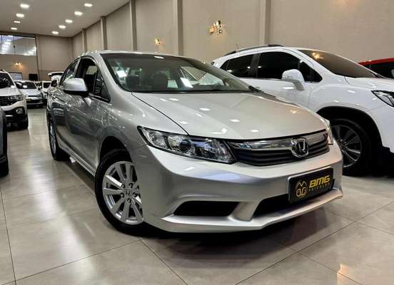 HONDA-CIVIC-1.8 LXS 16V FLEX 4P AUTOMÁTICO HONDA-CIVIC-2013