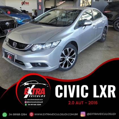 HONDA CIVIC 2.0 LXR 16V FLEX 4P AUTOMÁTICO