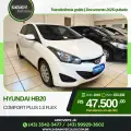 HYUNDAI HB20 1.0 COMFORT PLUS 12V FLEX 4P MANUAL HYUNDAI HB20 1.0 COMFORT PLUS 12V FLEX 4P MANUAL