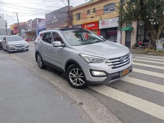 HYUNDAI-SANTA FÉ-3.3 MPFI 4X4 7 LUGARES V6 270CV GASOLINA 4P AUTOMÁTICO HYUNDAI-SANTA FÉ-2013