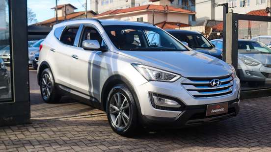 HYUNDAI-SANTA FÉ-3.3 MPFI 4X4 V6 270CV GASOLINA 4P AUTOMÁTICO HYUNDAI-SANTA FÉ-2014
