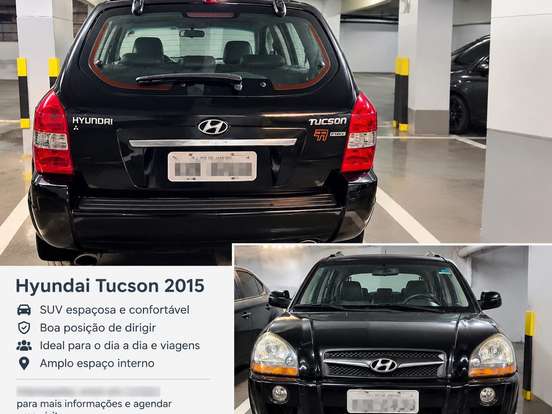 HYUNDAI-TUCSON-2.0 MPFI GLS 16V 143CV 2WD FLEX 4P AUTOMÁTICO HYUNDAI-TUCSON-2014