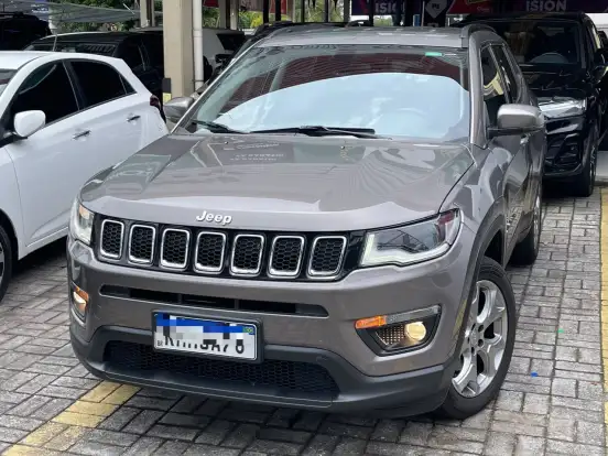 JEEP-COMPASS-2.0 16V FLEX LONGITUDE AUTOMÁTICO JEEP-COMPASS-2020