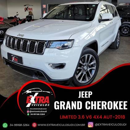 JEEP GRAND CHEROKEE 3.6 LIMITED 4X4 V6 24V GASOLINA 4P AUTOMATICO