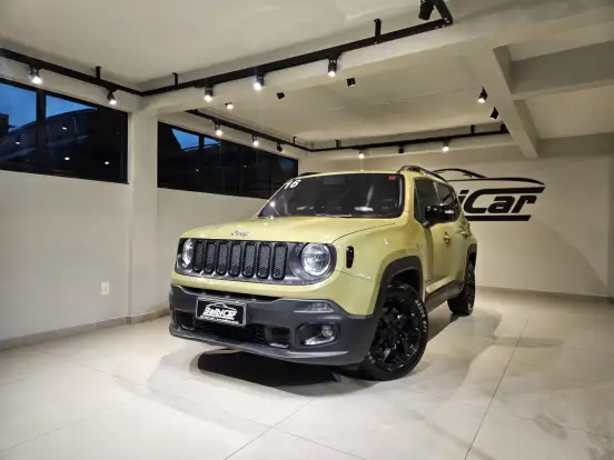 JEEP-RENEGADE-1.8 16V FLEX LONGITUDE 4P AUTOMÁTICO JEEP-RENEGADE-2015