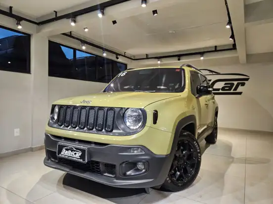 JEEP-RENEGADE-1.8 16V FLEX LONGITUDE 4P AUTOMÁTICO JEEP-RENEGADE-2015