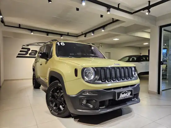 JEEP-RENEGADE-1.8 16V FLEX LONGITUDE 4P AUTOMÁTICO JEEP-RENEGADE-2015