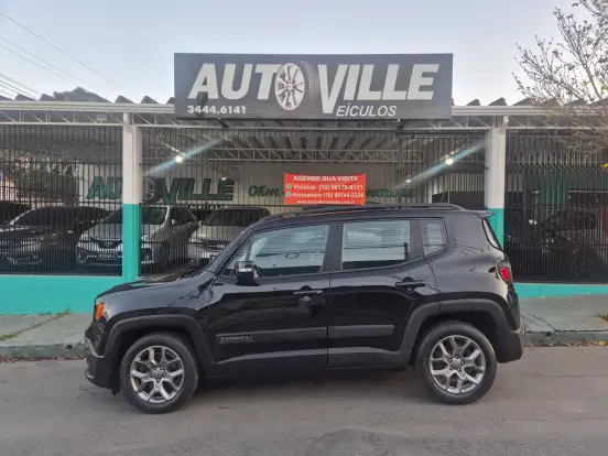 JEEP-RENEGADE-1.8 16V FLEX LONGITUDE 4P AUTOMÁTICO JEEP-RENEGADE-2015
