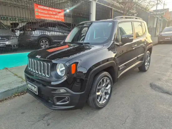 JEEP-RENEGADE-1.8 16V FLEX LONGITUDE 4P AUTOMÁTICO JEEP-RENEGADE-2015