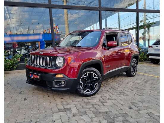 JEEP-RENEGADE-1.8 16V FLEX LONGITUDE 4P AUTOMÁTICO JEEP-RENEGADE-2016
