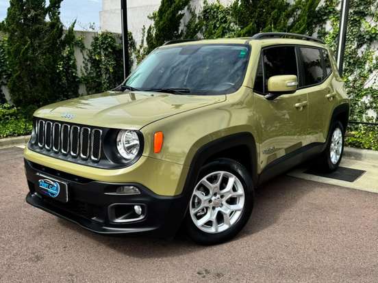 JEEP-RENEGADE-1.8 16V FLEX LONGITUDE 4P AUTOMÁTICO JEEP-RENEGADE-2015