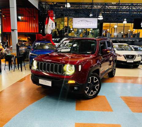 JEEP-RENEGADE-1.8 16V FLEX LONGITUDE 4P AUTOMÁTICO JEEP-RENEGADE-2021