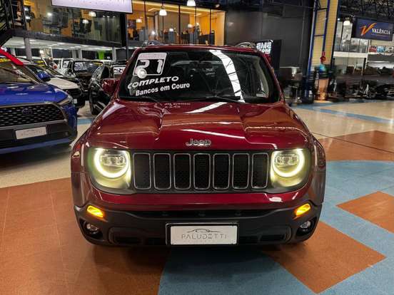 JEEP-RENEGADE-1.8 16V FLEX LONGITUDE 4P AUTOMÁTICO JEEP-RENEGADE-2021