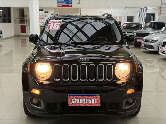 JEEP-RENEGADE-1.8 16V FLEX LONGITUDE 4P AUTOMÁTICO JEEP-RENEGADE-2015