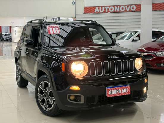 JEEP-RENEGADE-1.8 16V FLEX LONGITUDE 4P AUTOMÁTICO JEEP-RENEGADE-2015