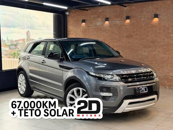 LAND ROVER RANGE ROVER EVOQUE 2.0 DYNAMIC 4WD 16V GASOLINA 4P AUTOMÁTICO