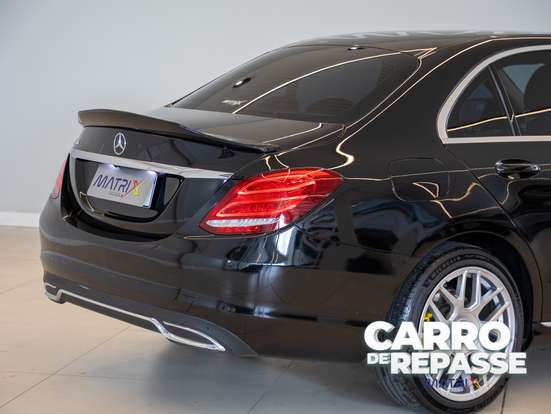 MERCEDES-BENZ-C 180-1.6 CGI AVANTGARDE 16V TURBO GASOLINA 4P AUTOMÁTICO MERCEDES-BENZ-C 180-2015