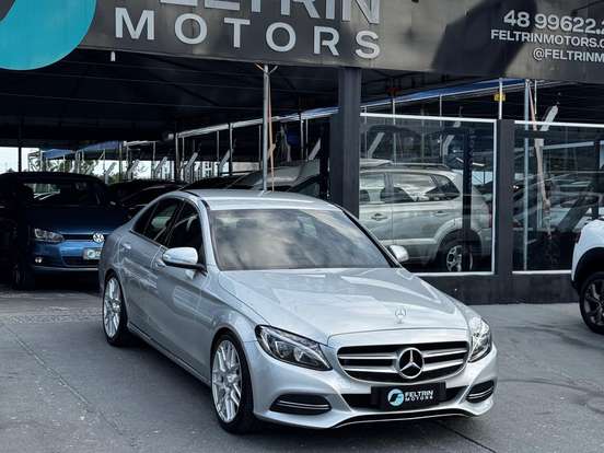 MERCEDES-BENZ-C 180-1.6 CGI COUPE 16V TURBO GASOLINA 2P AUTOMÁTICO MERCEDES-BENZ-C 180-2014