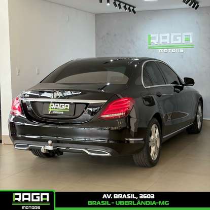 MERCEDES-BENZ-C 180-1.6 CGI EXCLUSIVE 16V TURBO GASOLINA 4P AUTOMÁTICO MERCEDES-BENZ-C 180-2015