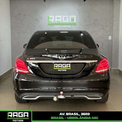 MERCEDES-BENZ-C 180-1.6 CGI EXCLUSIVE 16V TURBO GASOLINA 4P AUTOMÁTICO MERCEDES-BENZ-C 180-2015