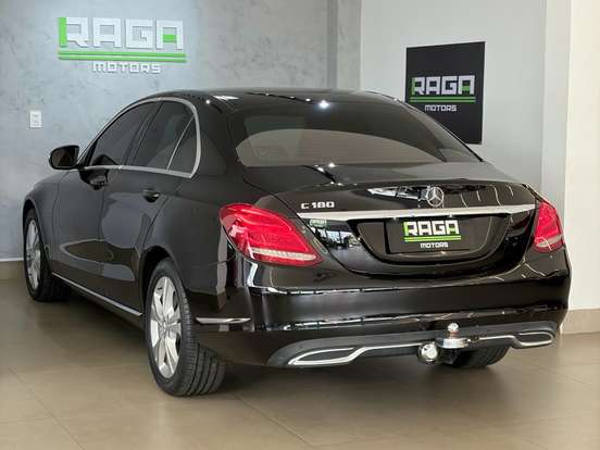 MERCEDES-BENZ-C 180-1.6 CGI EXCLUSIVE 16V TURBO GASOLINA 4P AUTOMÁTICO MERCEDES-BENZ-C 180-2015