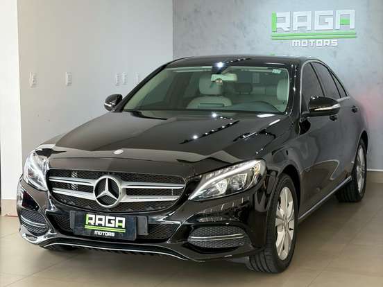 MERCEDES-BENZ-C 180-1.6 CGI EXCLUSIVE 16V TURBO GASOLINA 4P AUTOMÁTICO MERCEDES-BENZ-C 180-2015